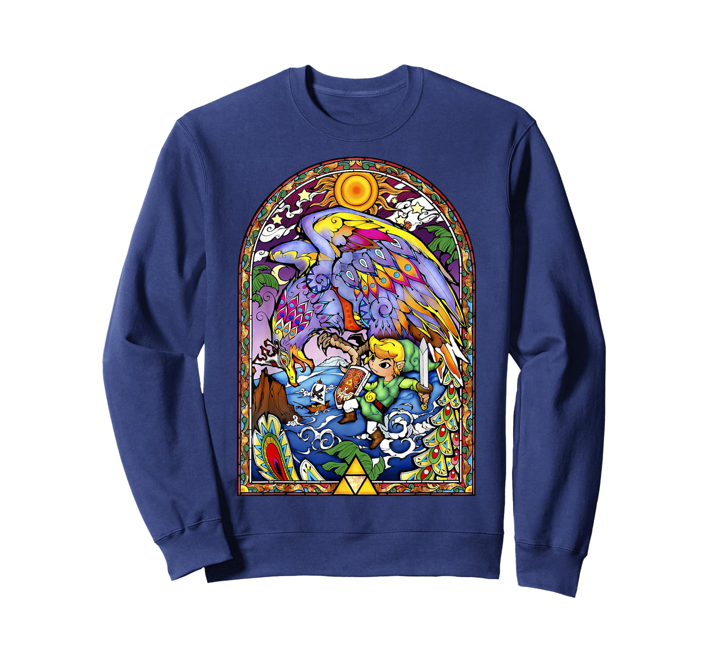 Legend of Zelda Wind Waker Kargaroc Glass Graphic T-Shirt T-Shirt