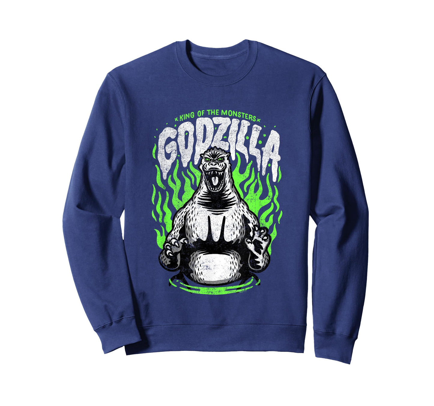 Godzilla Green Flames Edit T-Shirt