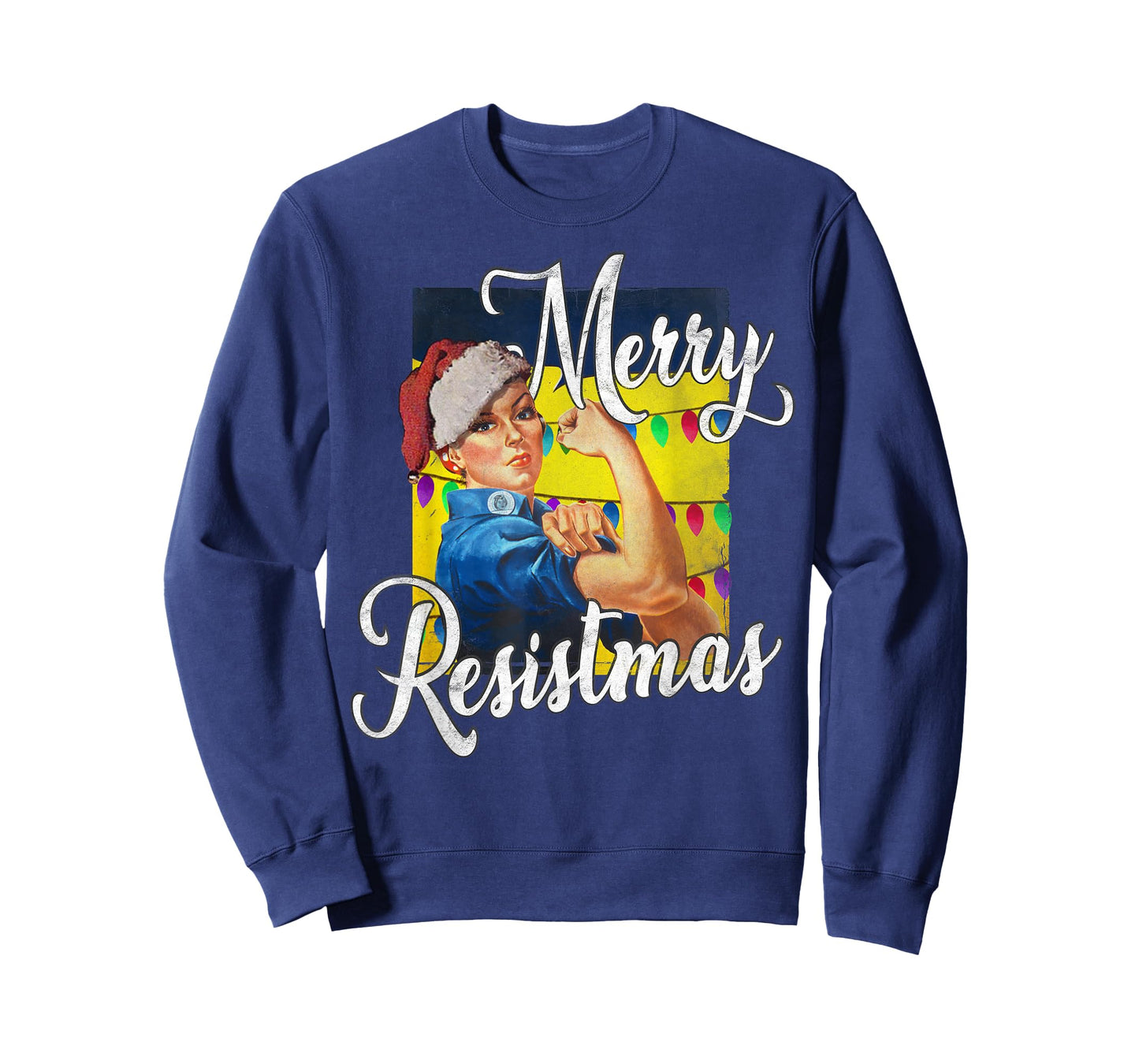 Merry Resistmas, Christmas, Feminist, Strong Woman T-Shirt