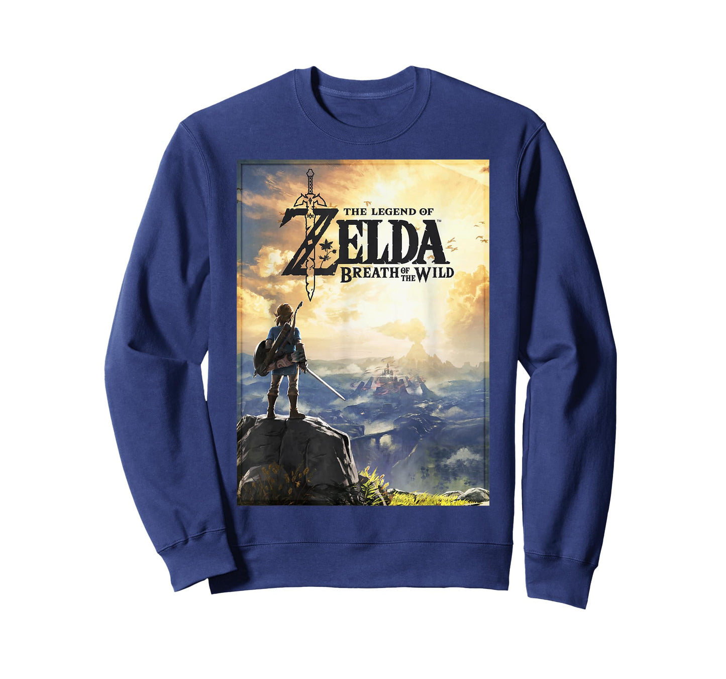 The Legend Of Zelda Breath Of The Wild Link Horizon Poster T-Shirt