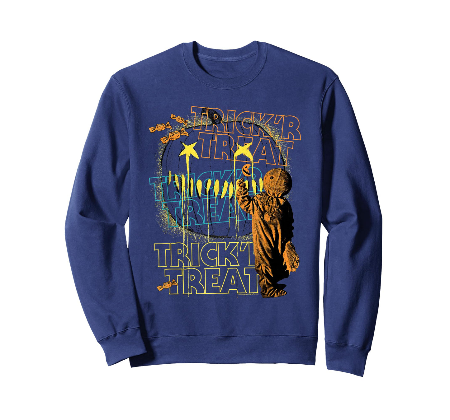 Trick 'r Treat Sam Graffiti Collage Halloween Horror Movie T-Shirt