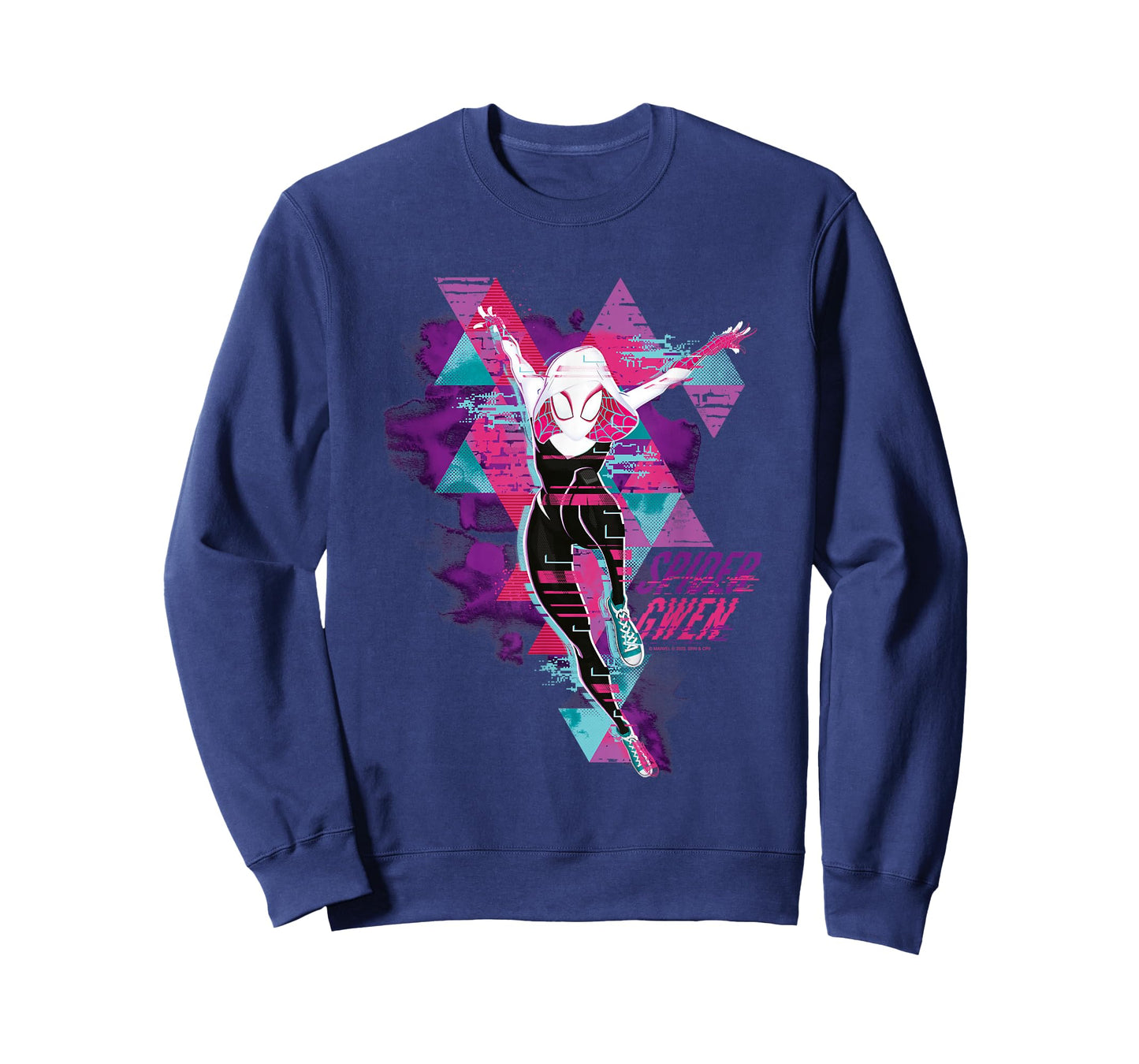 Marvel Spider-Man: Across the Spider-Verse Gwen Glitch T-Shirt