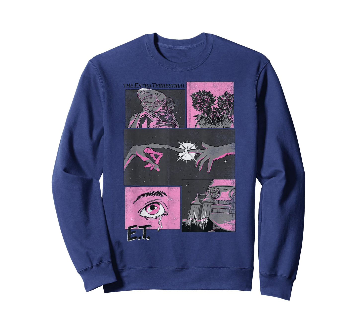 E.T. The Extra-Terrestrial Comic Strip Poster T-Shirt