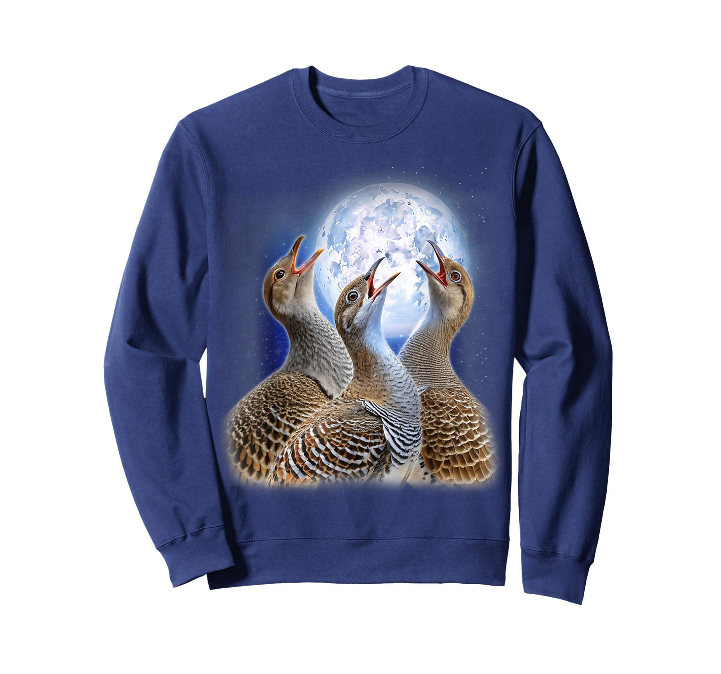 3 Malleefowl Howling At The Moon Funny Australian Bird Lover T-Shirt