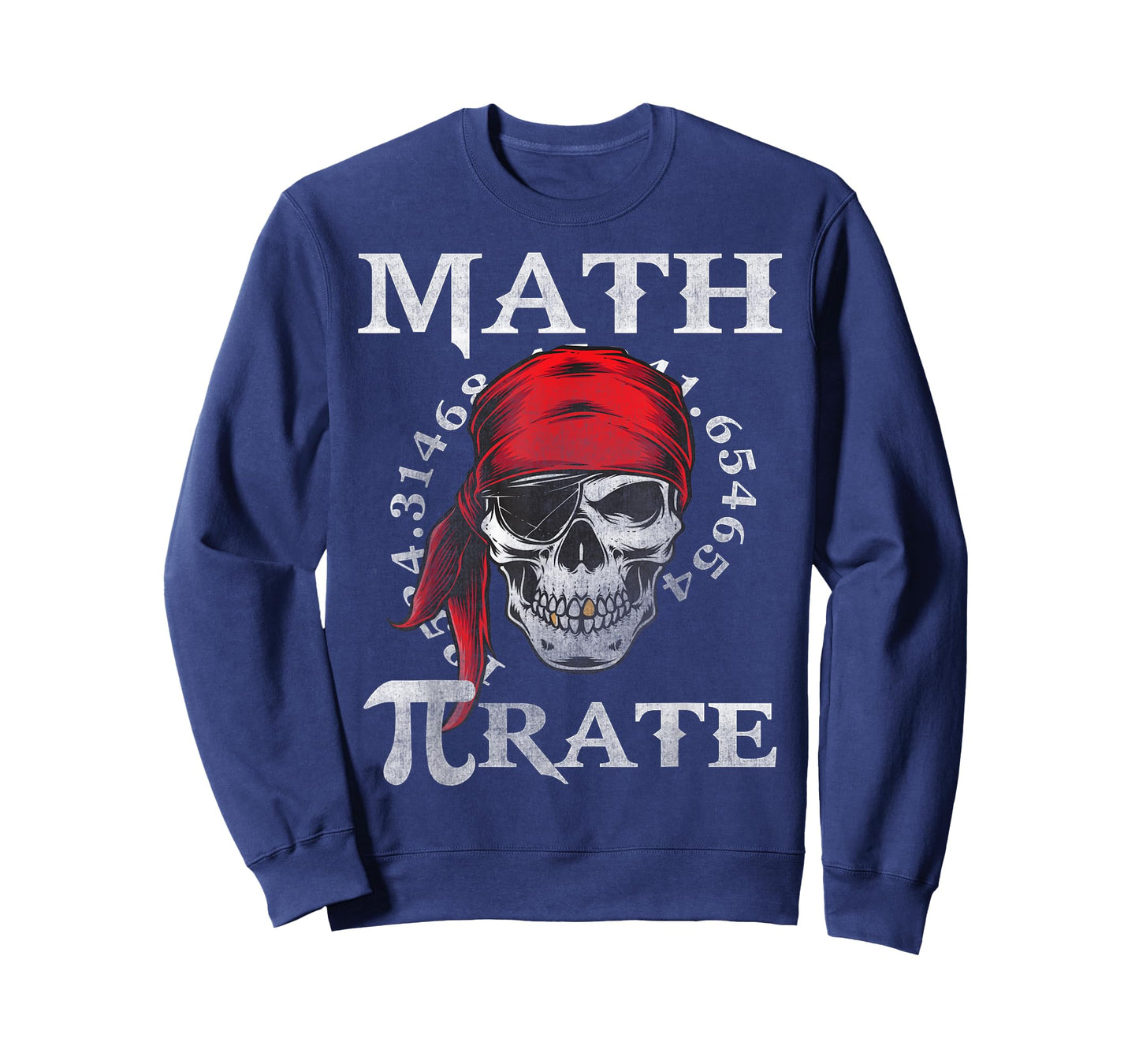 Math Teacher Funny Quote Pirate Gift T-Shirt