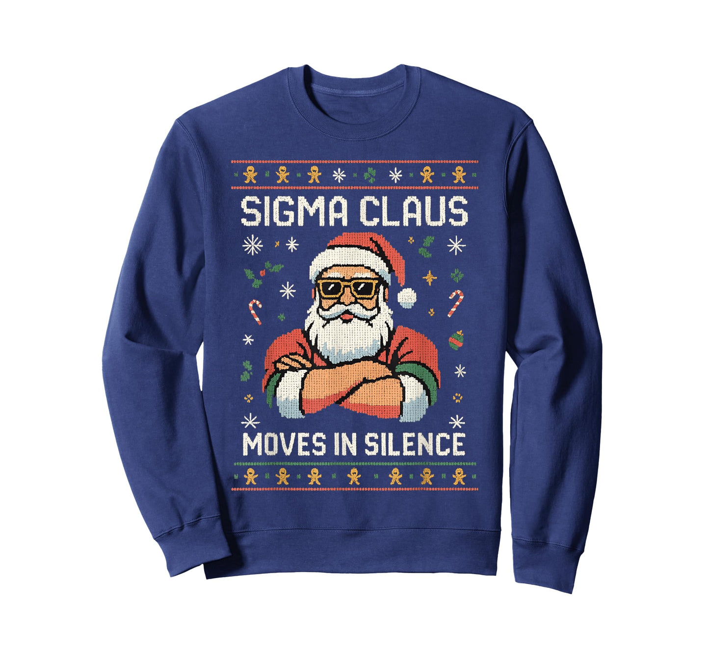 Christmas Shirt - Sigma Santa Ugly Xmas Sweater T-Shirt