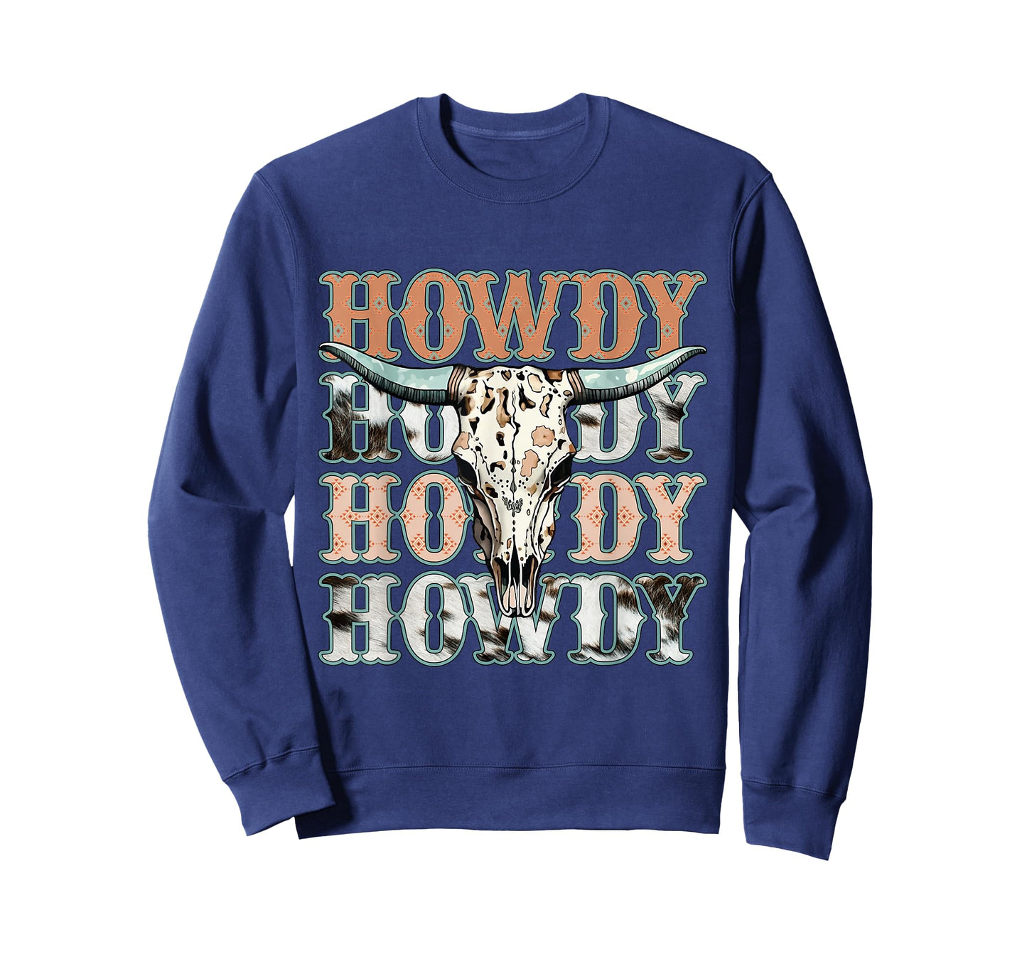 Howdy Southern Western Cow Country Rodeo Cowgirl Vintage T-Shirt
