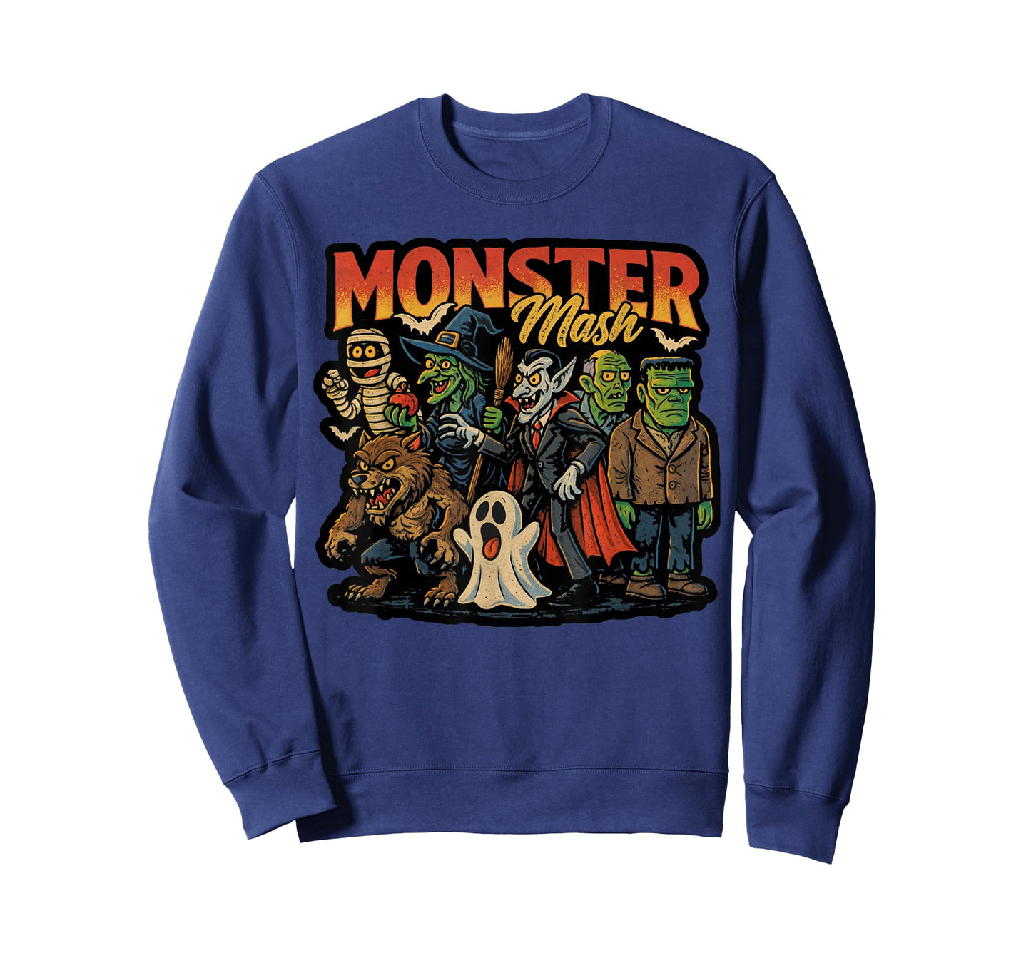 Retro Scary Monster Mash-Inspired T-Shirt
