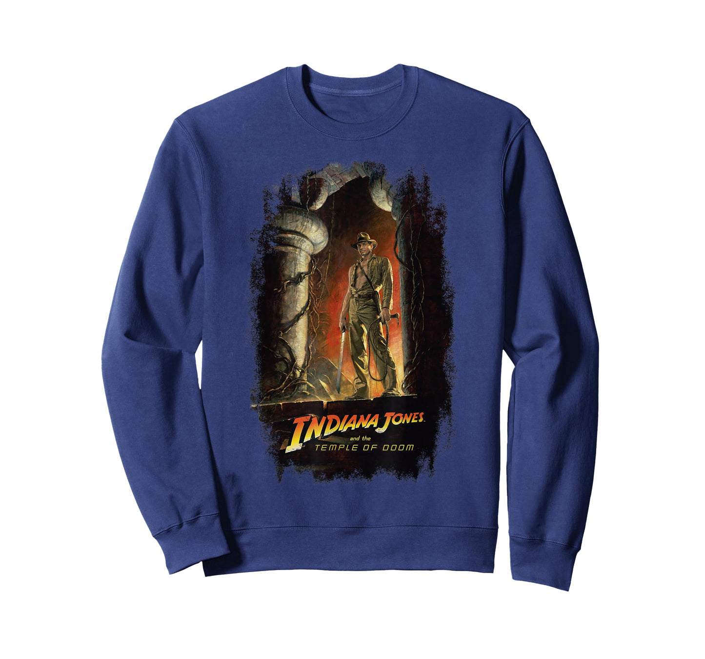 Lucasfilm Indiana Jones and The Temple of Doom Poster Art T-Shirt