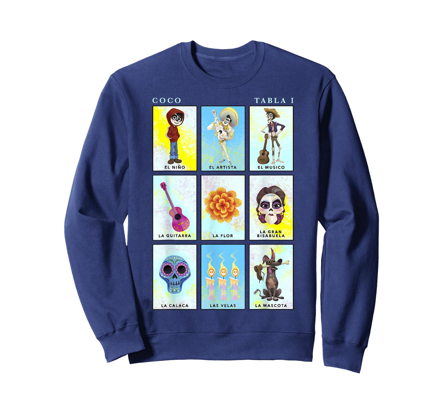 Disney Pixar Coco Group Shot Table 1 Panels T-Shirt