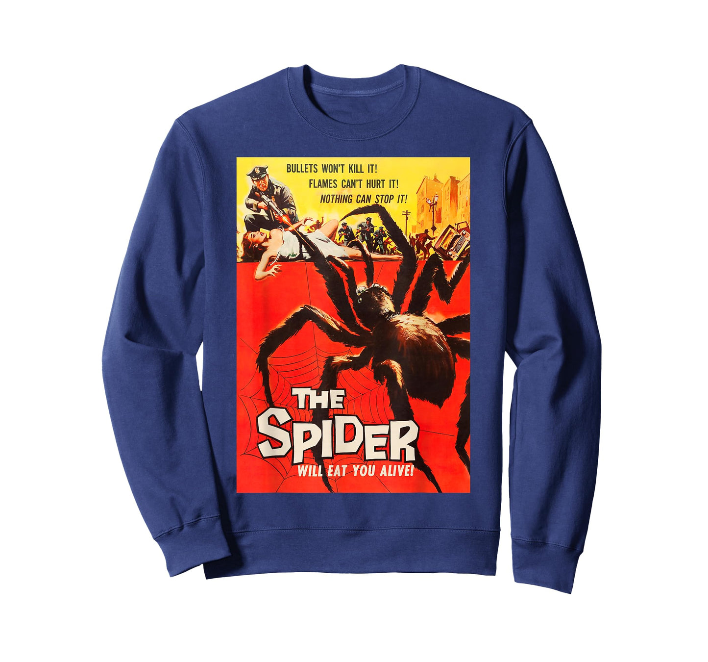 Giant Spider Classic Halloween Monster Poster Horror Movie T-Shirt