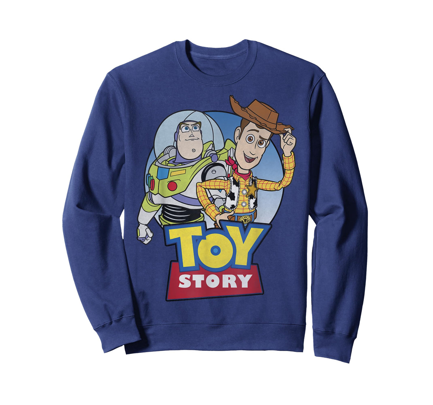 Disney Pixar Toy Story Buzz and Woody Movie Logo T-Shirt