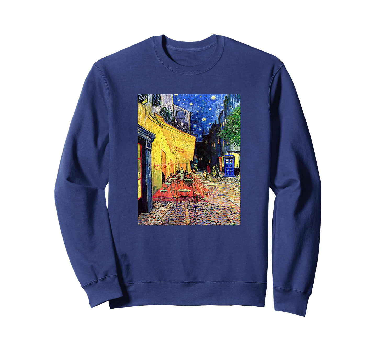 Cafe Terrace at Night Doctor Visit T-Shirt