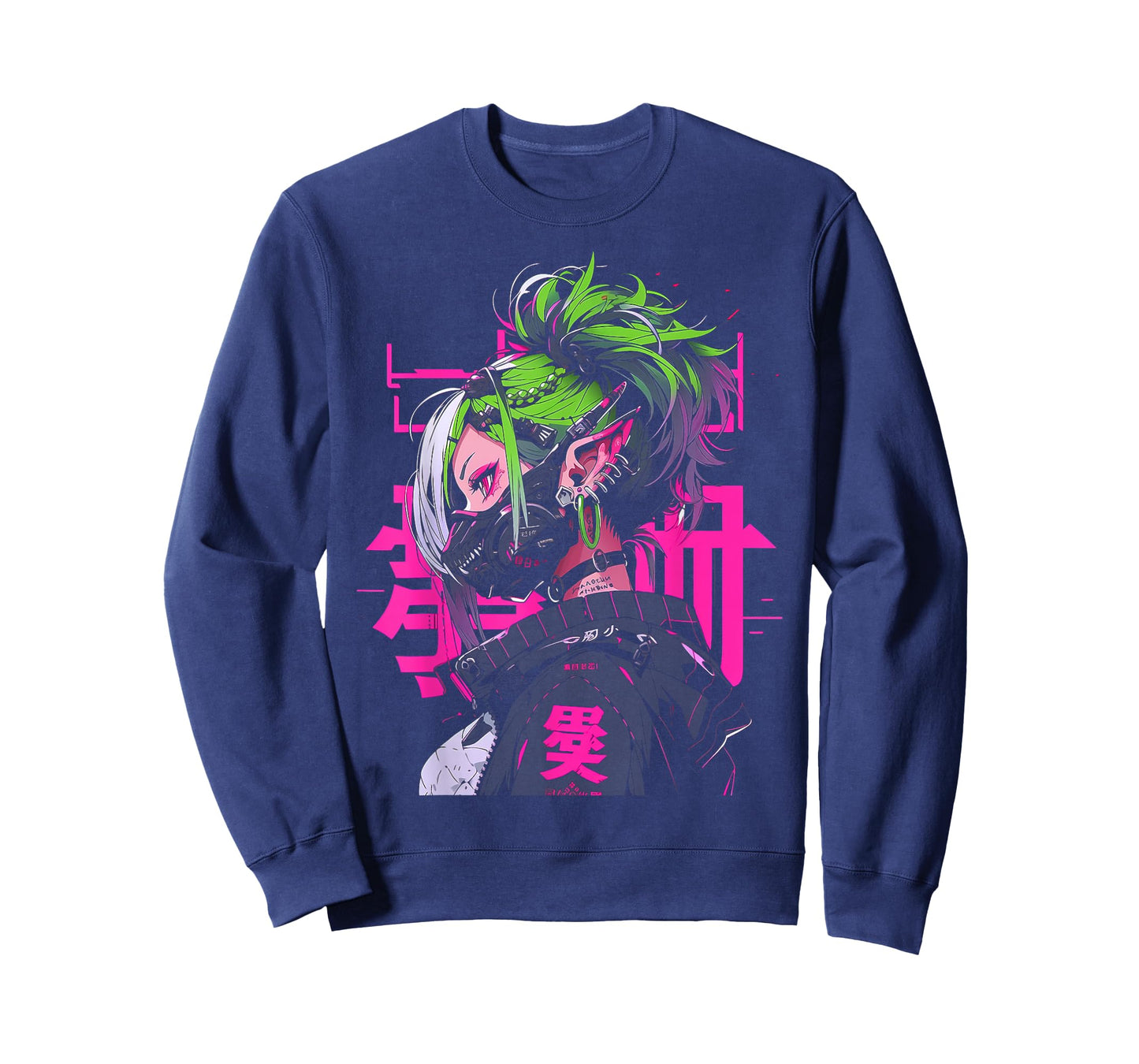 Anime Manga Cyberpunk Aesthetic Techwear Harajuku T-Shirt