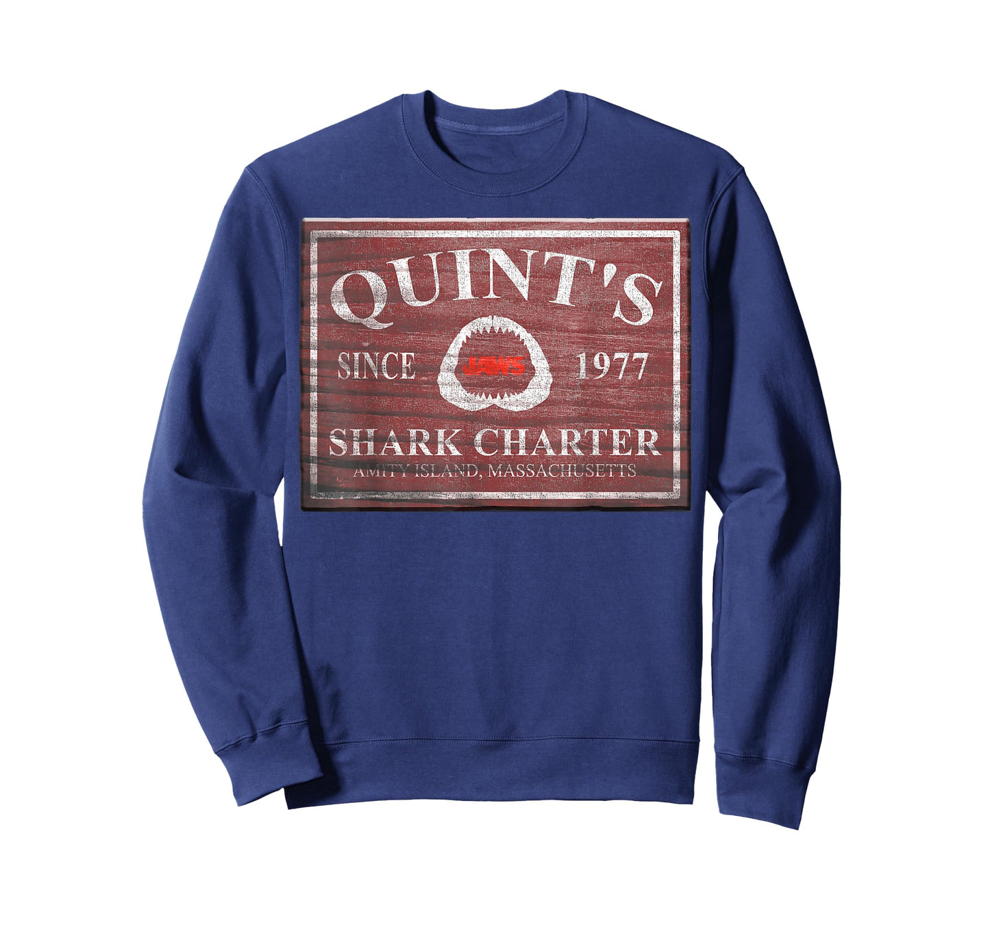 Jaws Quints Shark Charter Graphic T-Shirt T-Shirt