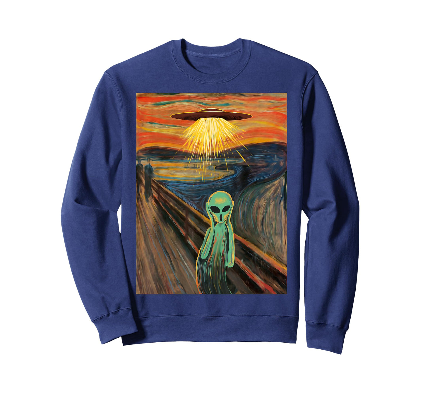Alien Scream Painting T-Shirt