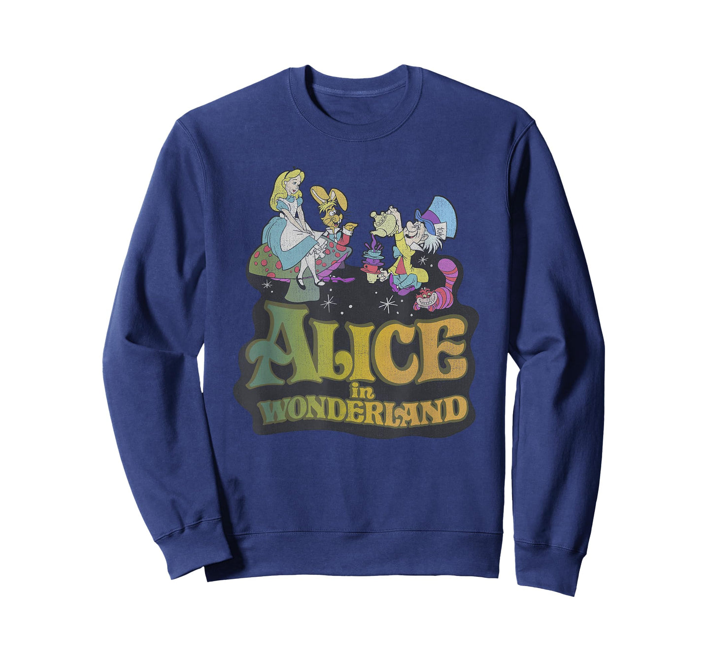 Disney Alice In Wonderland Mad Tea Party Movie Poster T-Shirt