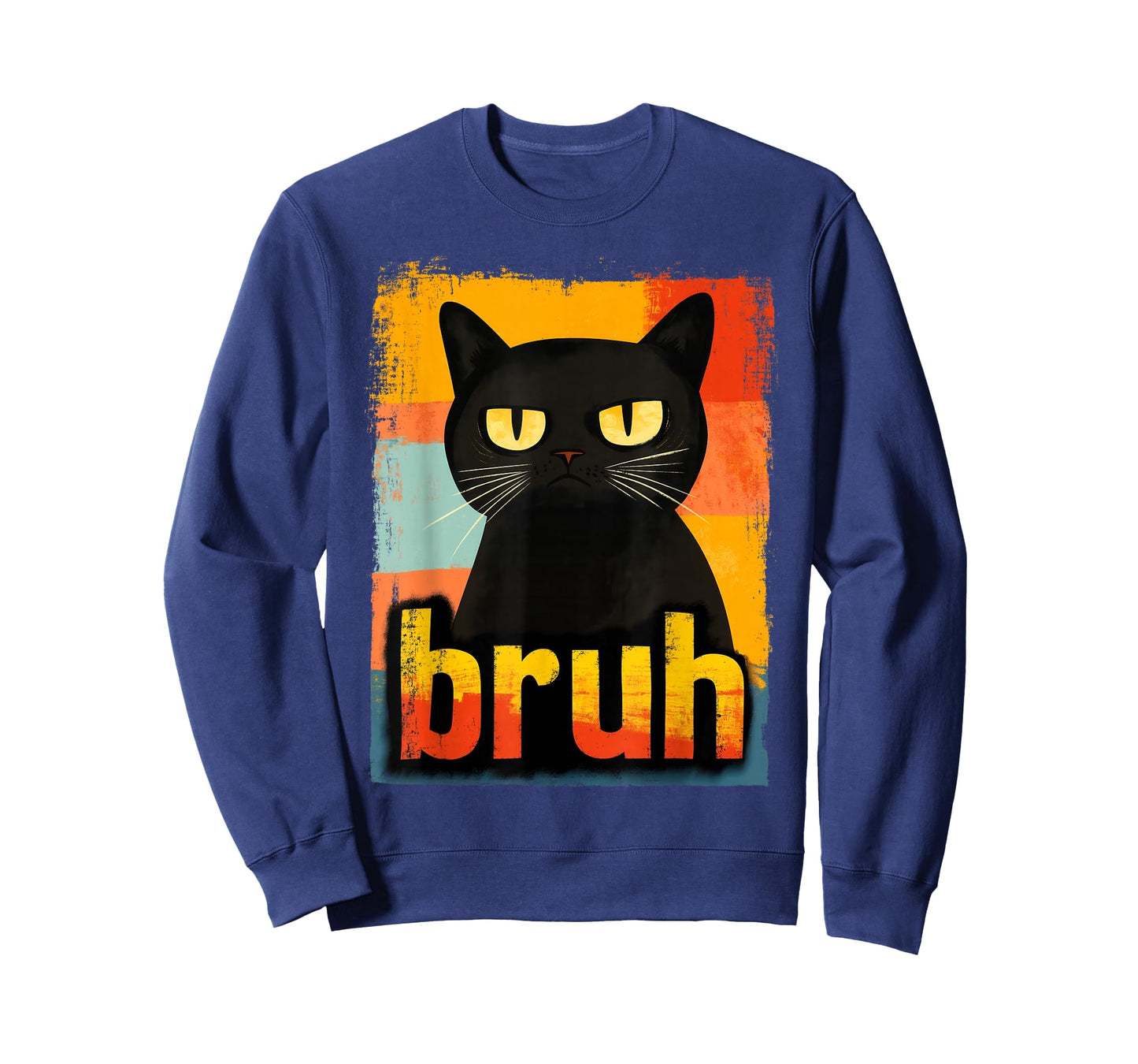 Funny Cat Bruh For Teens Boys Girls Men Women Meme Graphic T-Shirt