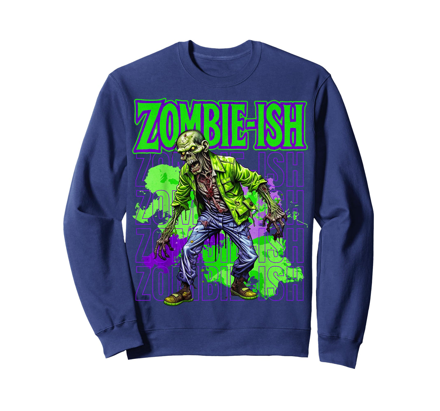 Zombie-ish Undead Horror Living Dead Walking Dead Halloween T-Shirt