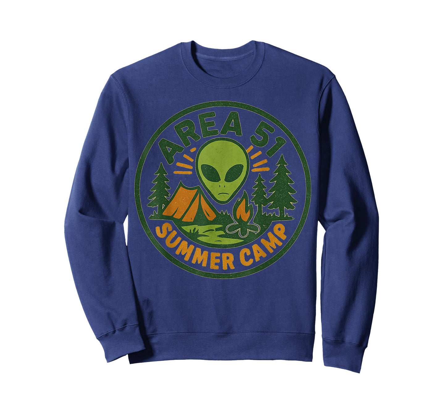 Area 51 UFO Design Funny Graphic Tees for Men Women Alien T-Shirt