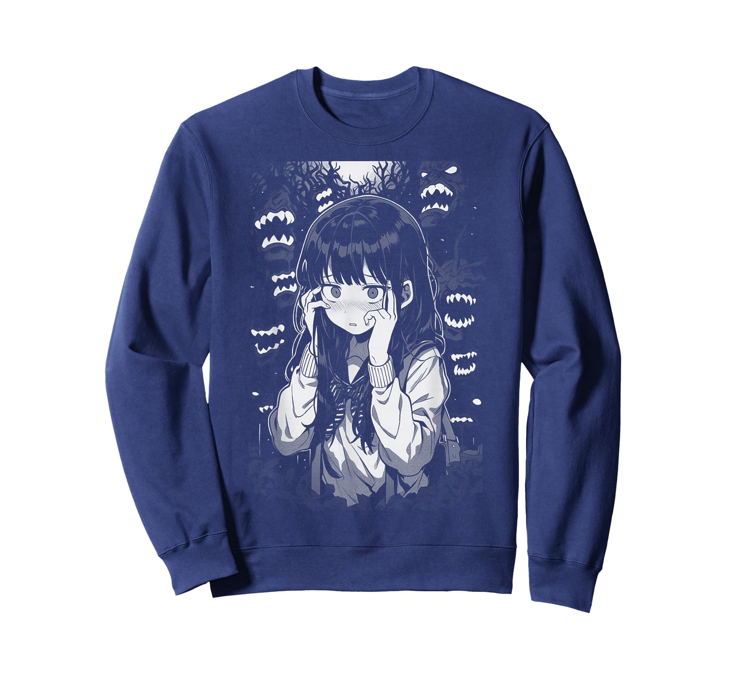 Horror Anime Manga Harajuku Gothic Grunge Aesthetic | Egirl T-Shirt