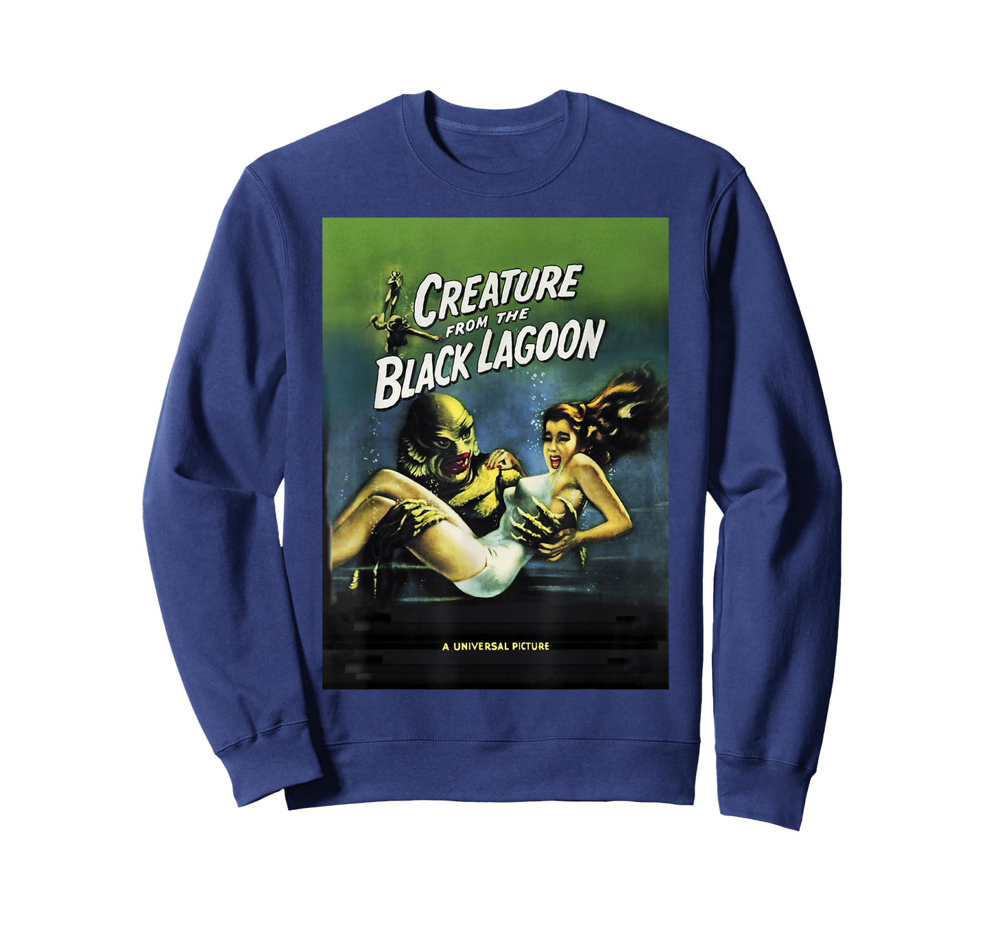 Universal Monsters Creature From The Black Lagoon Poster T-Shirt