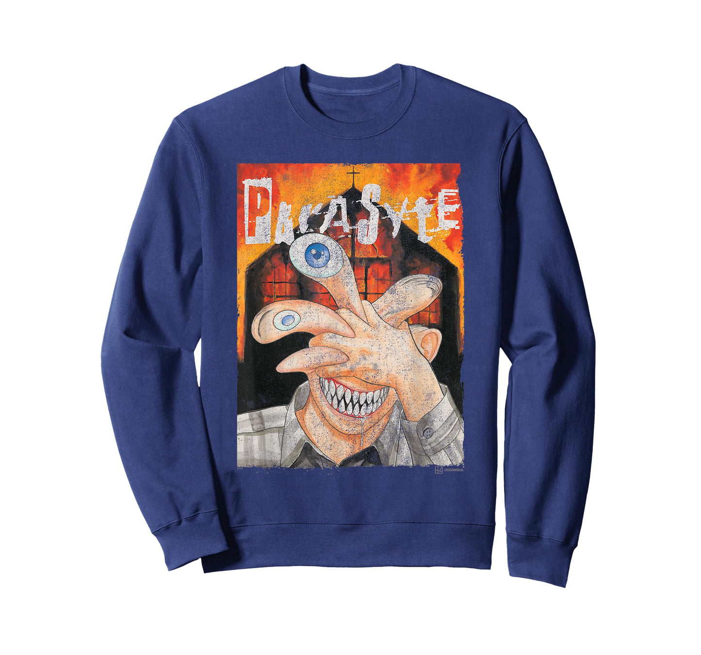 Parasyte Migi Face Transform Church Flame T-Shirt
