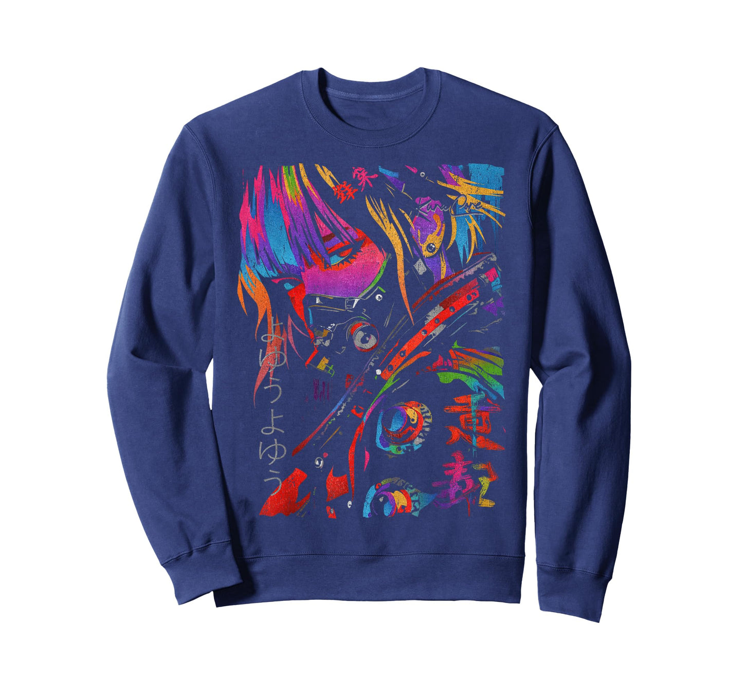 Japanese Streetwear Cyberpunk Y2K Techwear Retro Manga Anime T-Shirt