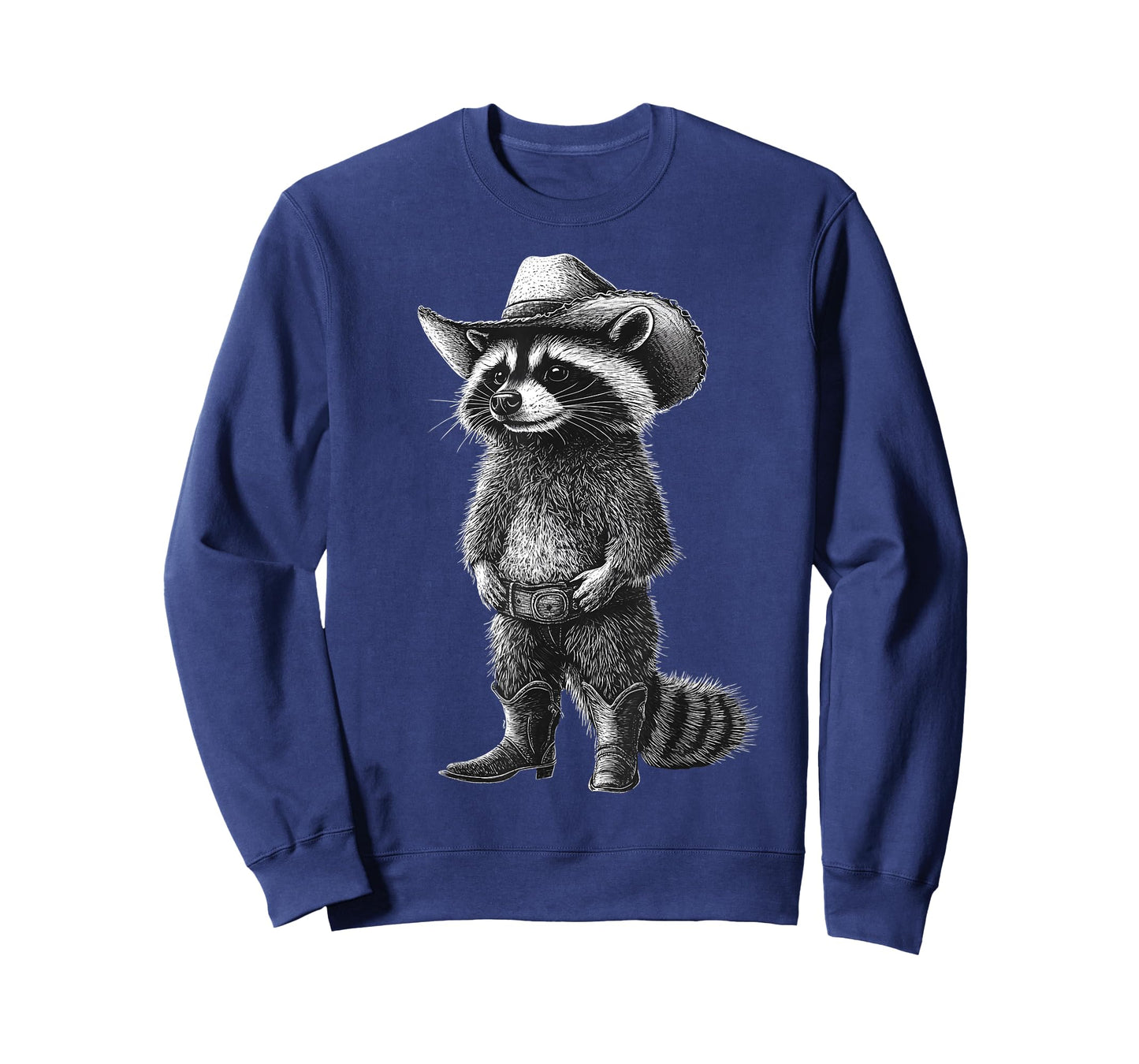 Vintage Raccoon Cowboy Howdy Trash Panda Western Country T-Shirt
