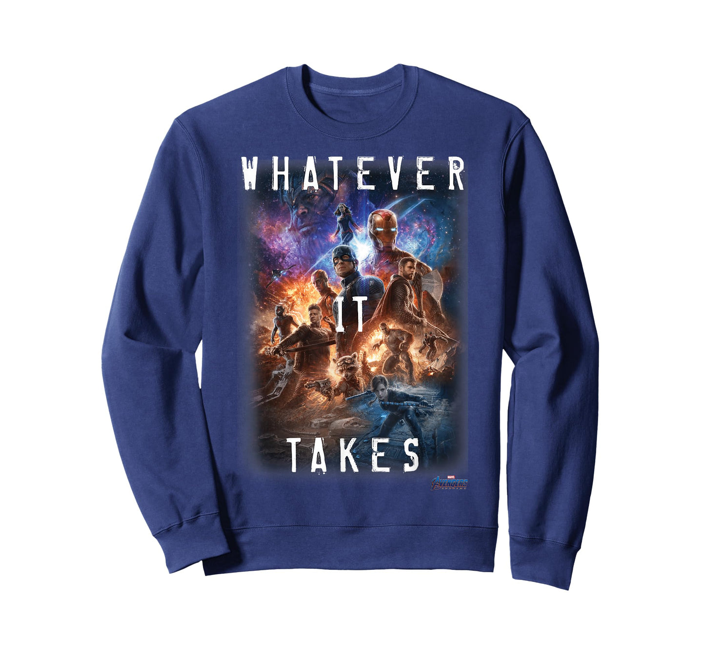 Marvel Avengers Endgame Movie Poster Whatever It Takes T-Shirt Small