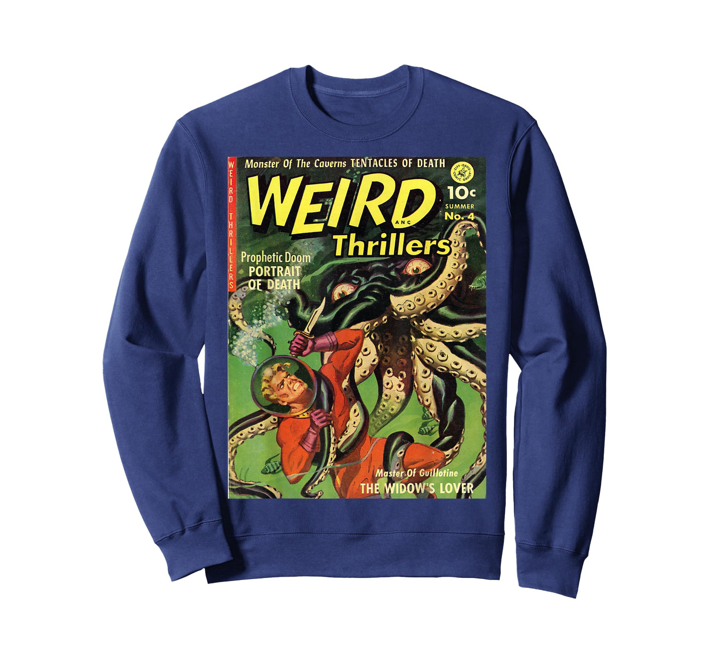 Halloween Horror Monster Vintage Comic Book Retro Funny T-Shirt