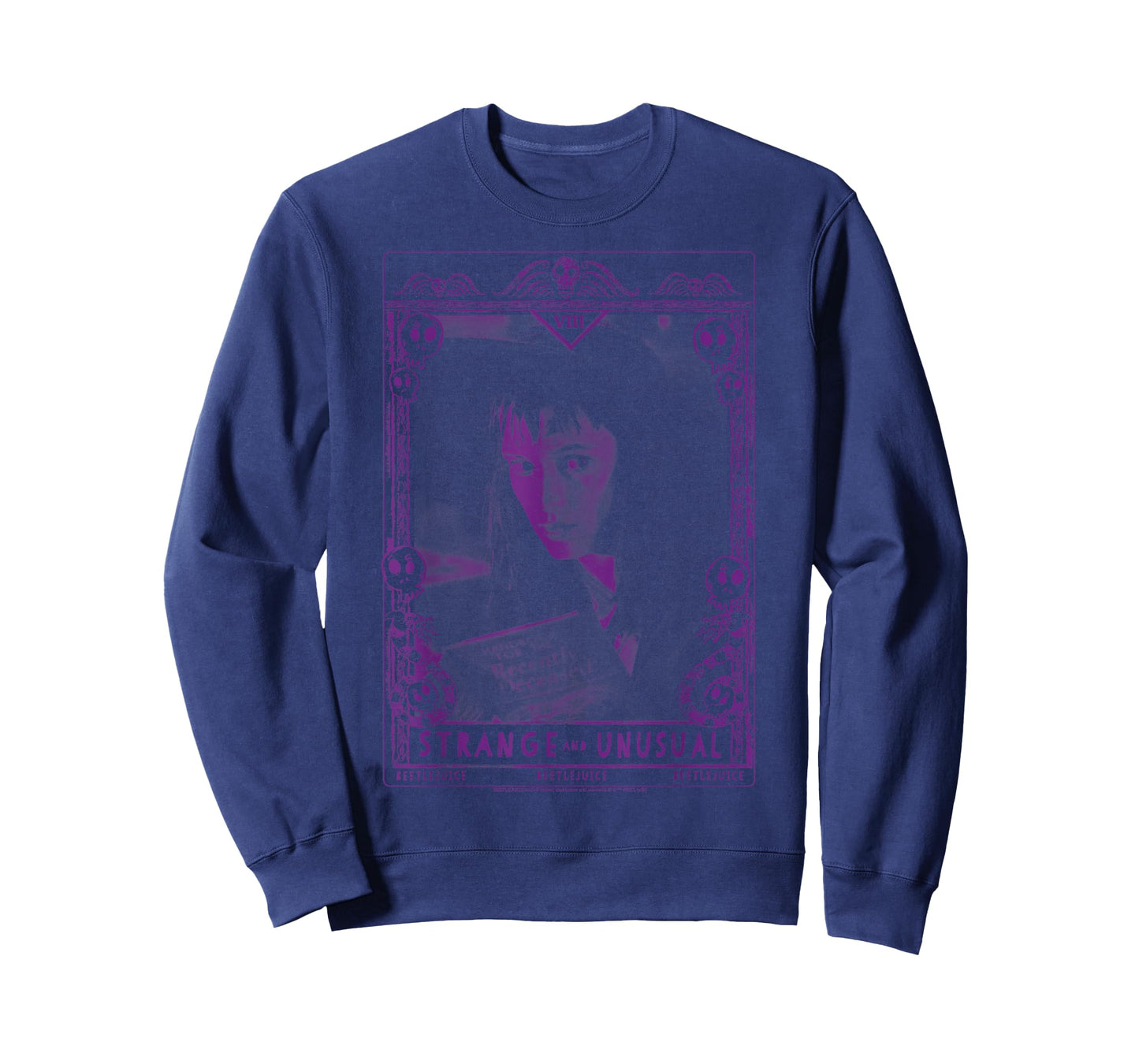 Beetlejuice Lydia Strange and Unusual Tarot Card T-Shirt