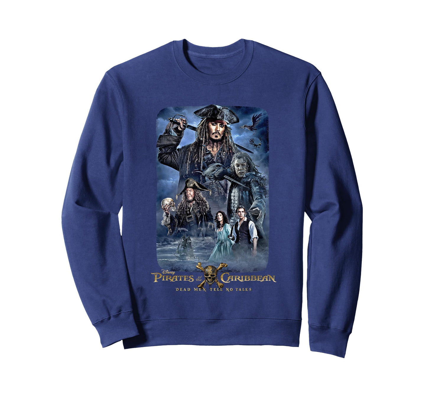 Disney Pirates of The Caribbean Tell No Tales Poster T-Shirt