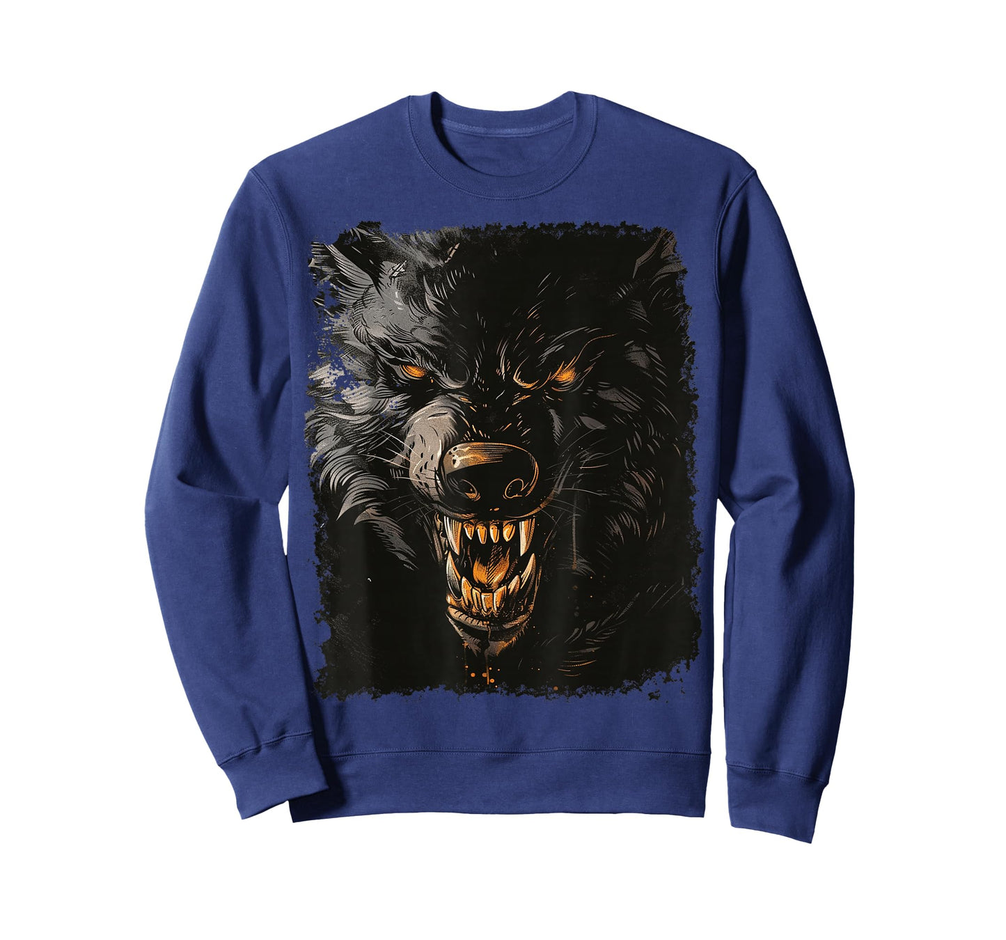 Halloween Design Black Werewolf T-Shirt
