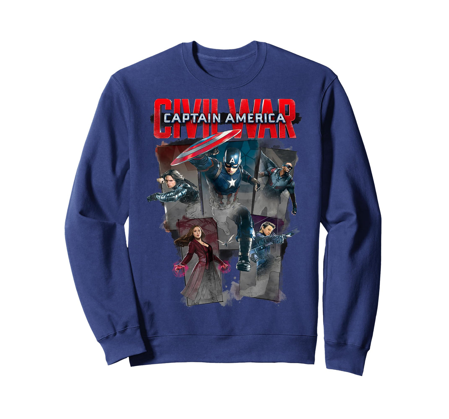 Marvel Captain America Civil War Group Shot T-Shirt