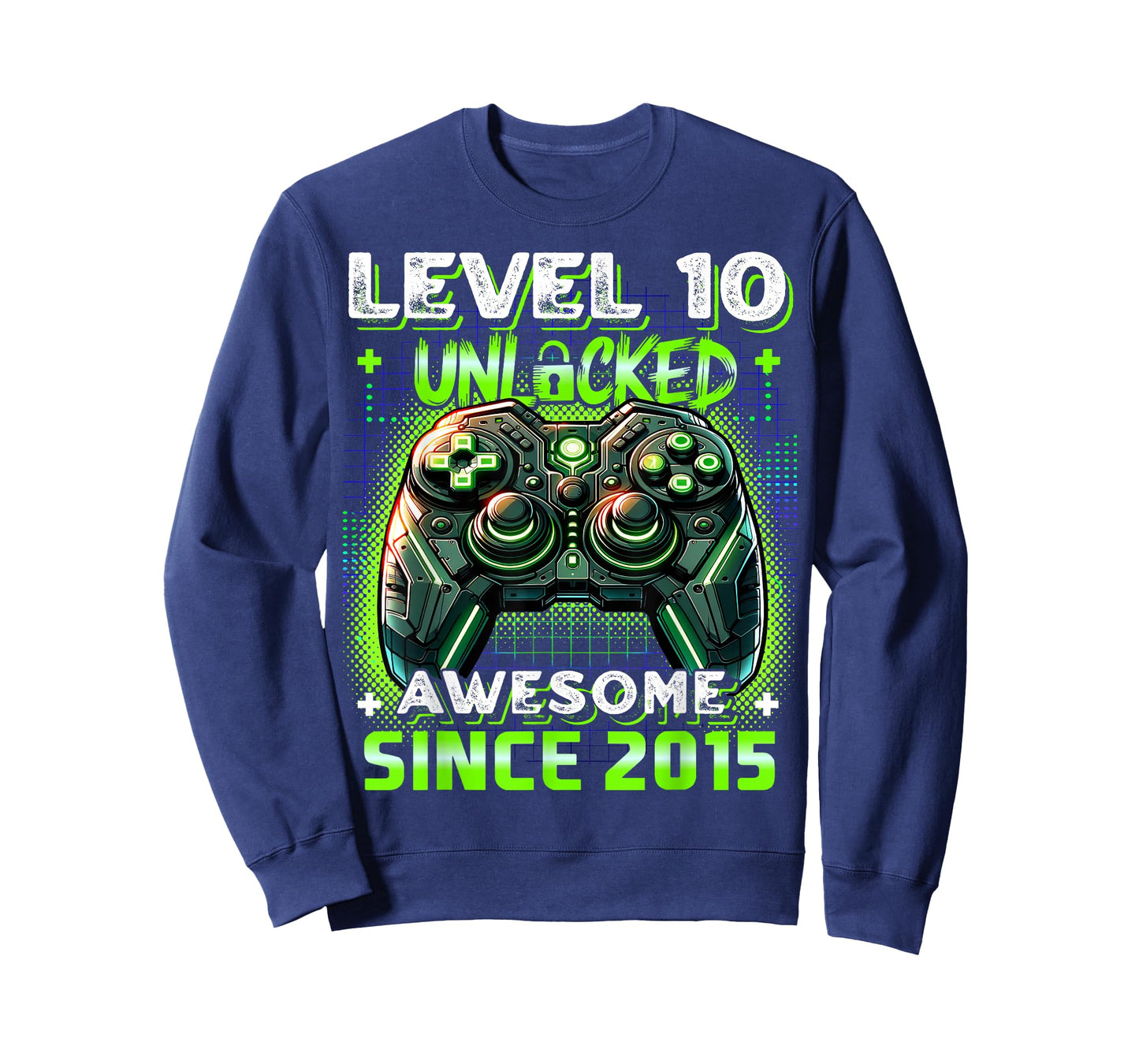 10th Birthday Boy Level 10 Gamer 10 Year Video Game Party T-Shirt