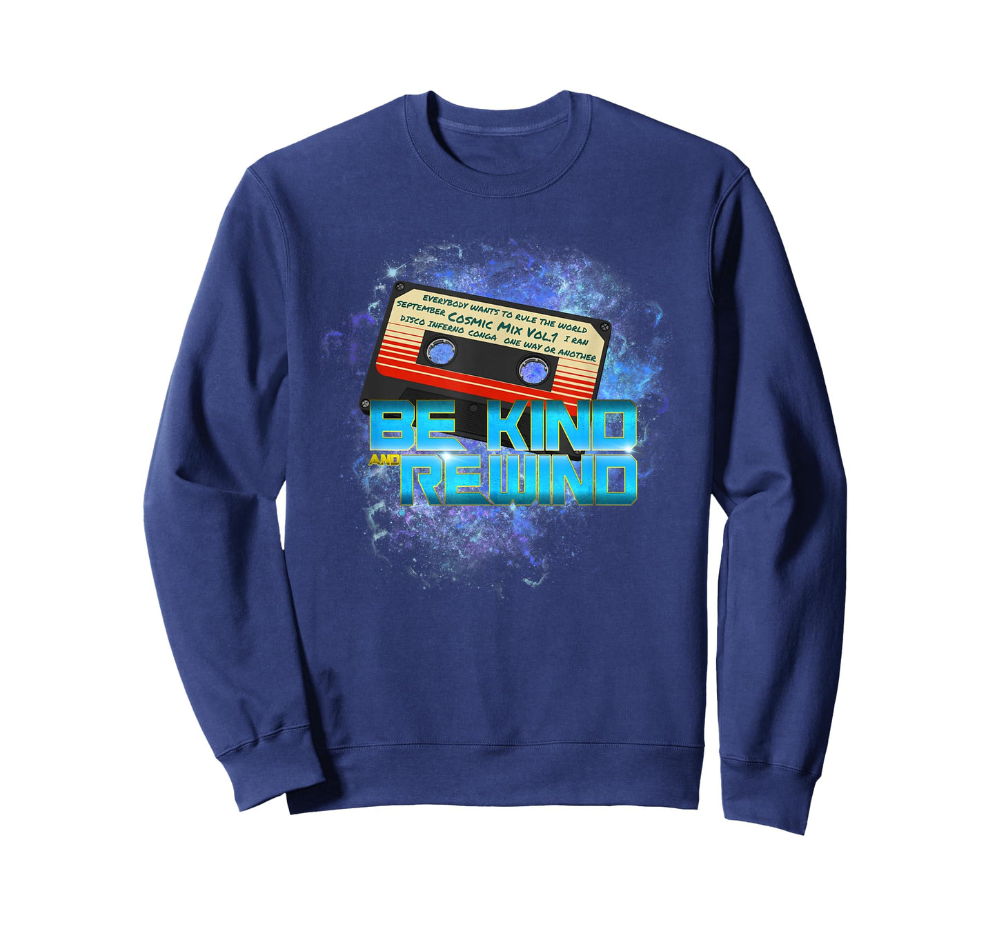 Cosmic Cassette Be Kind Rewind 80s - Out-of-this-World T-Shirt