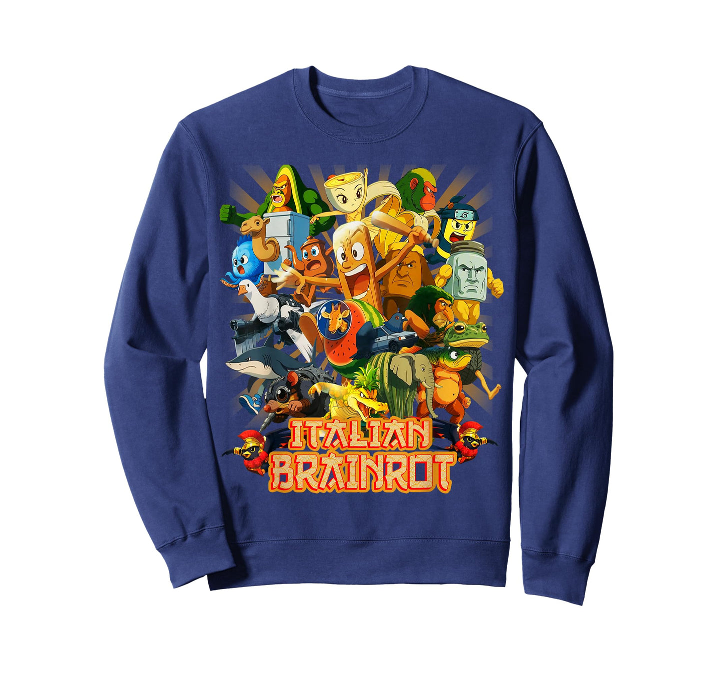 All Brainrot Italian Anime Cute Friends for Teens Kids Youth T-Shirt