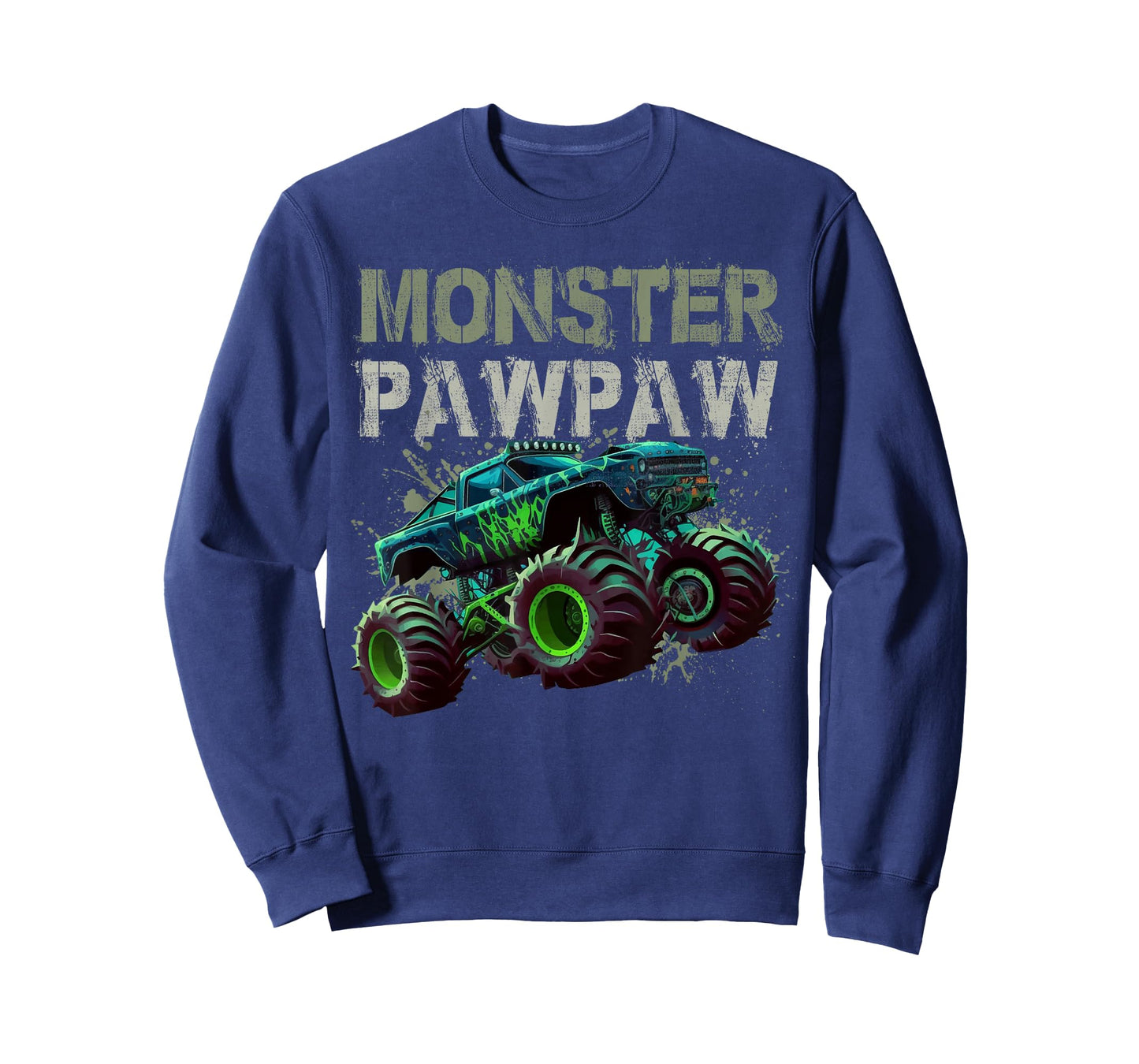 Monster Truck Pawpaw Family Matching Monster Truck Lovers T-Shirt