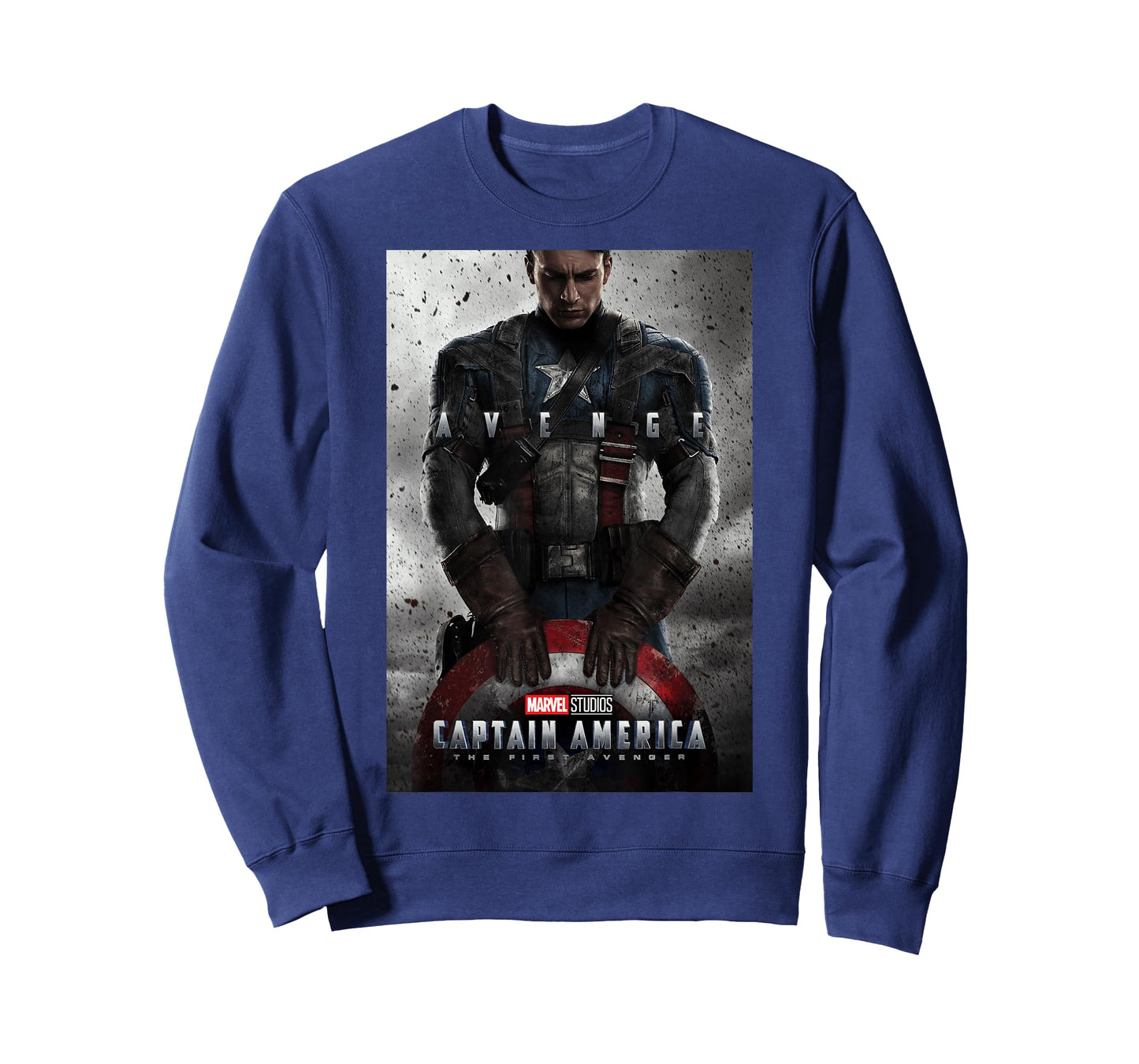 Marvel Studios Captain America Movie Poster T-Shirt