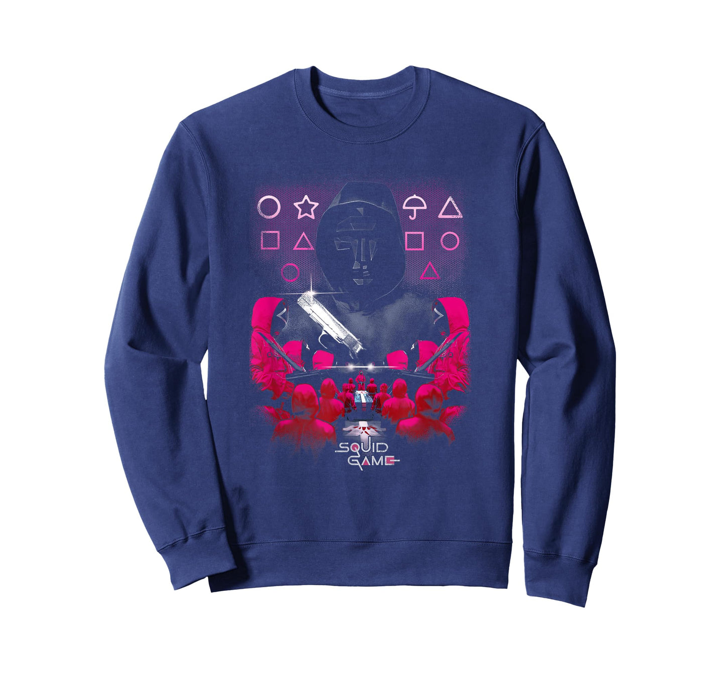 Squid Game Front Man Geometric Poster T-Shirt