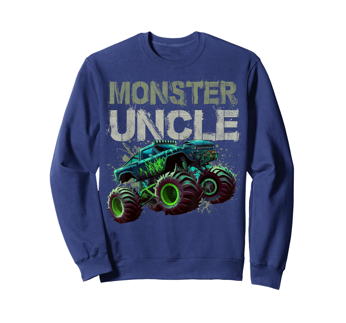 Monster Truck Uncle Family Matching Monster Truck Lovers T-Shirt