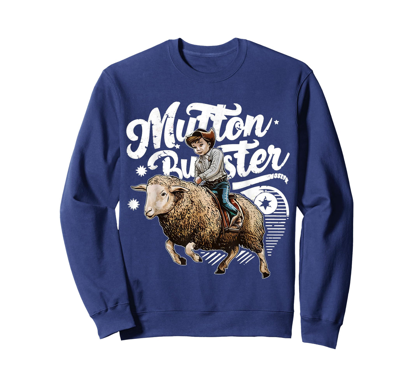 Mutton Buster Mutton Busting Sheep Riding Texas Rodeo Kids T-Shirt