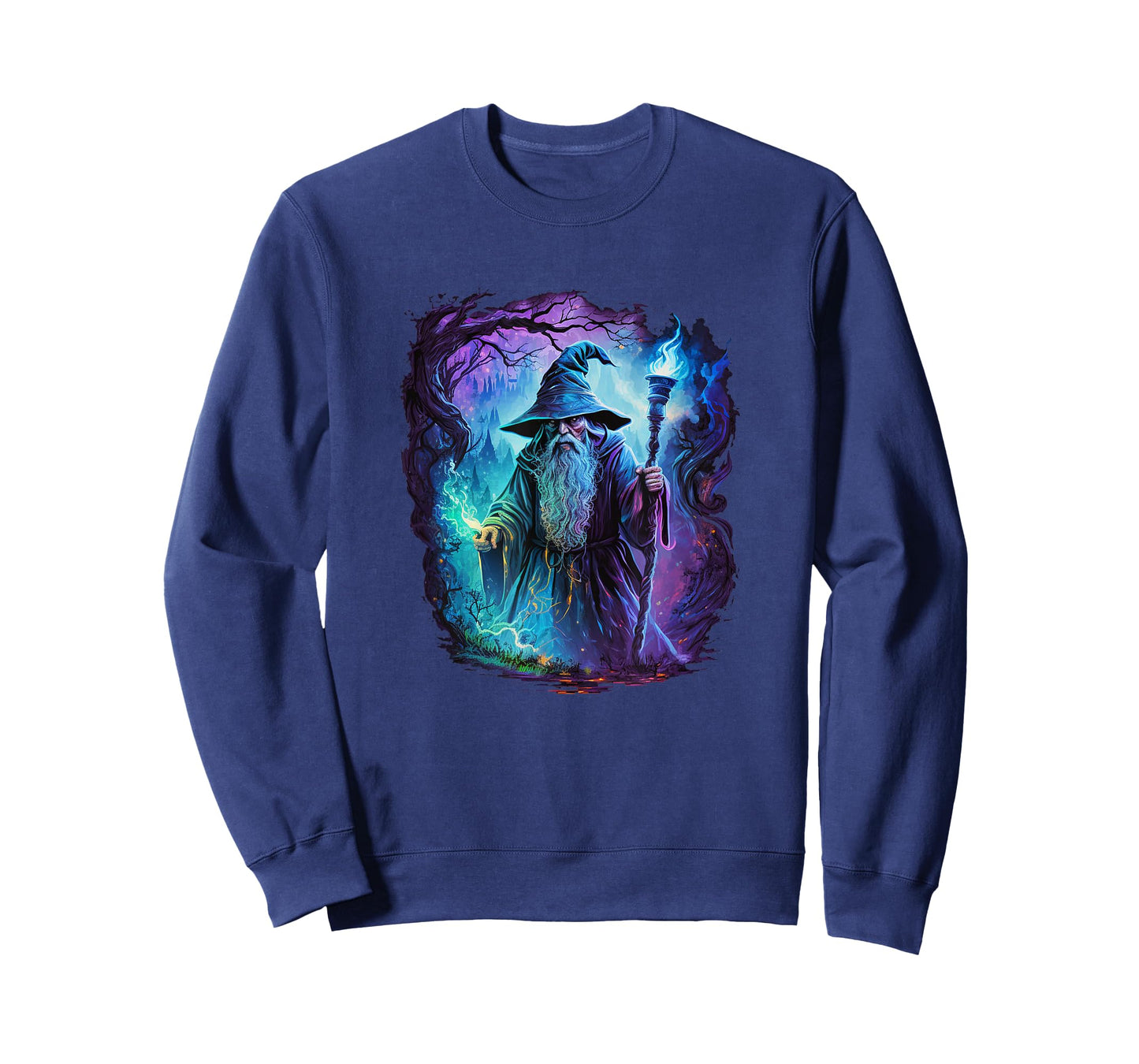 Retro Magical Wizard Fantasy T-Shirt