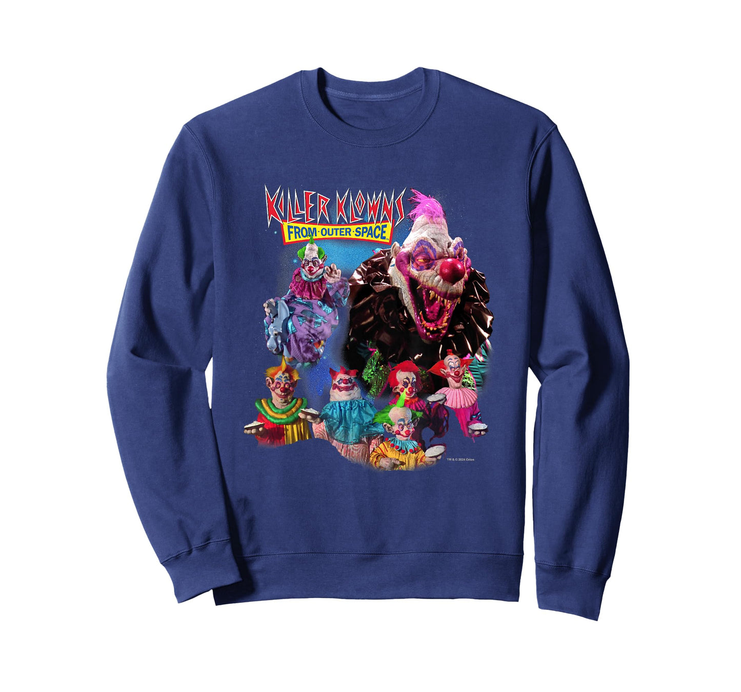 Killer Klowns from Outer Space Vintage Group Shot T-Shirt