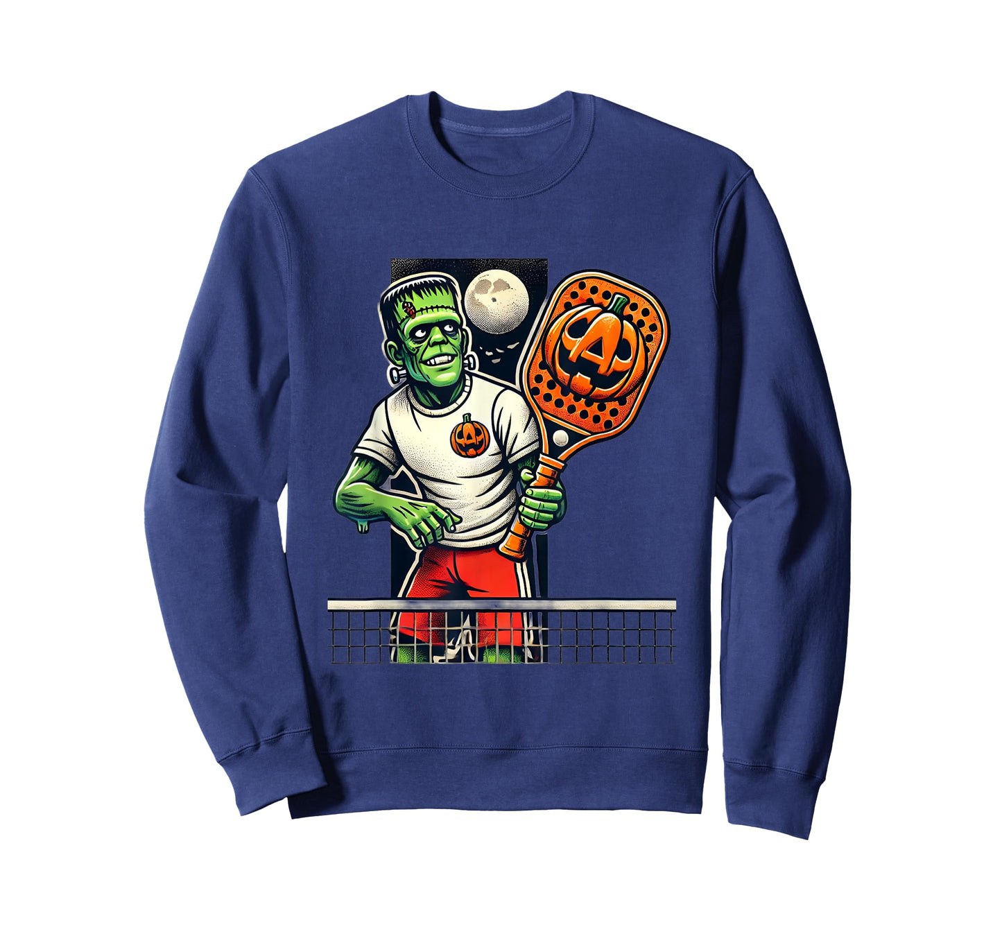 Frankenstein Pickleball Player Funny Halloween Costume Sport T-Shirt