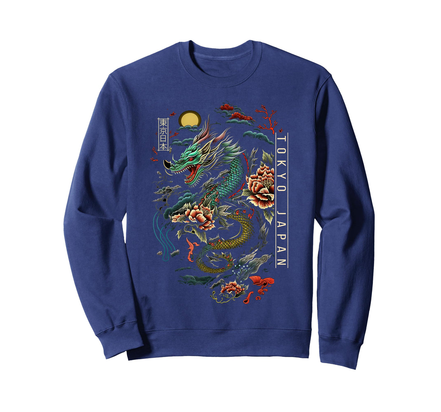 Tokyo Japan Gifts Japanese Dragon Lover Asian Artwork T-Shirt