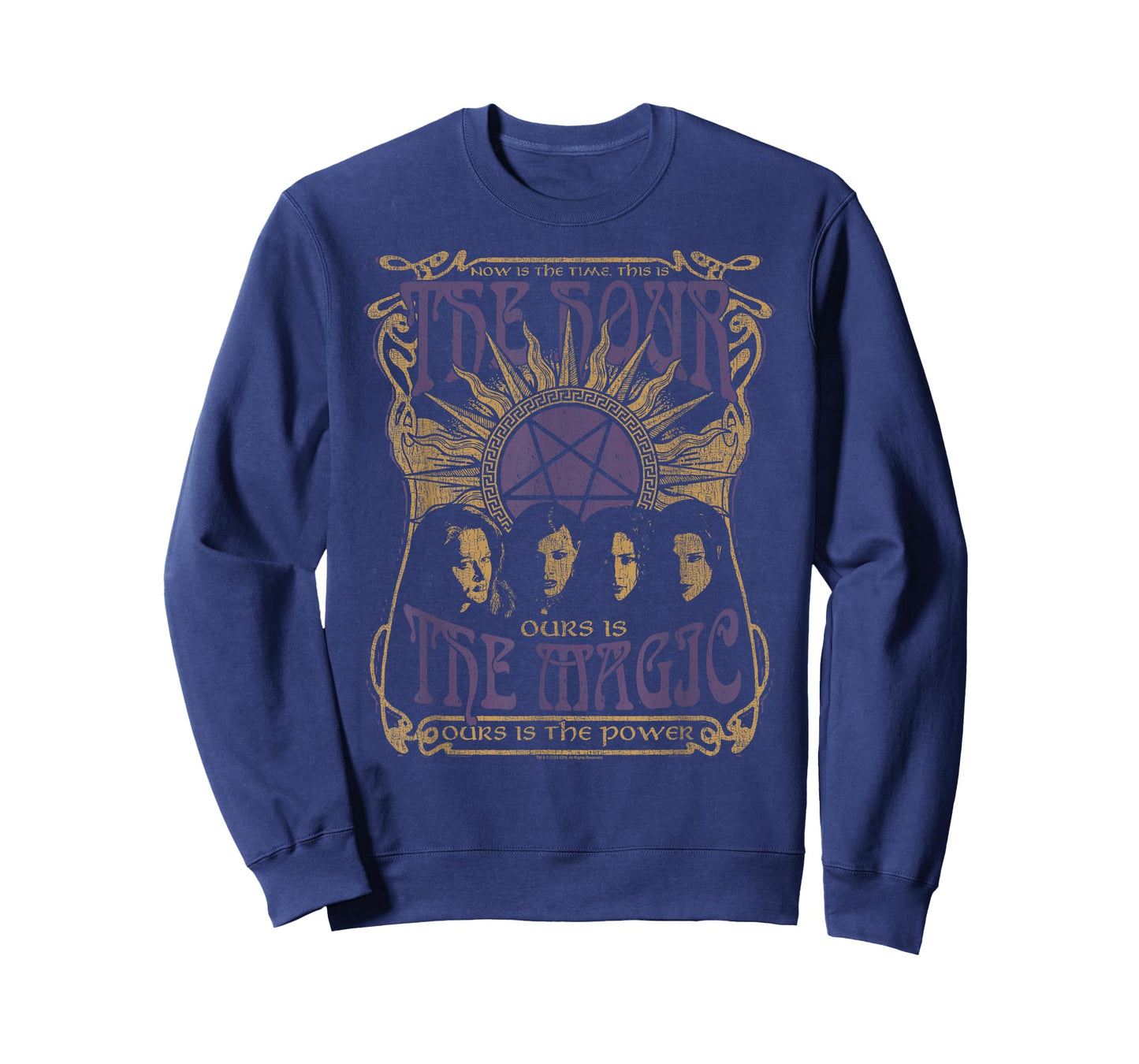 The Craft Now is The Hour Retro Psychedelic Text 90's Movie T-Shirt