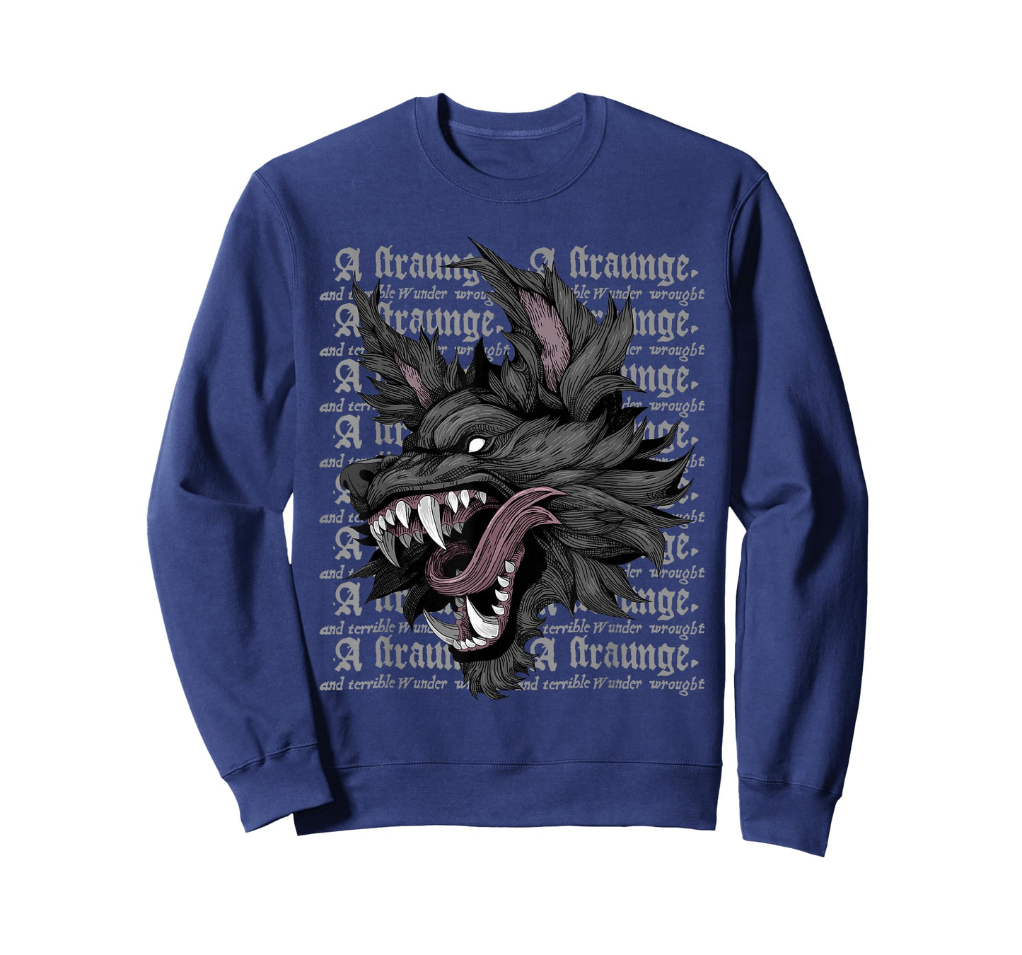Black Dog Wolf Cryptid T-Shirt