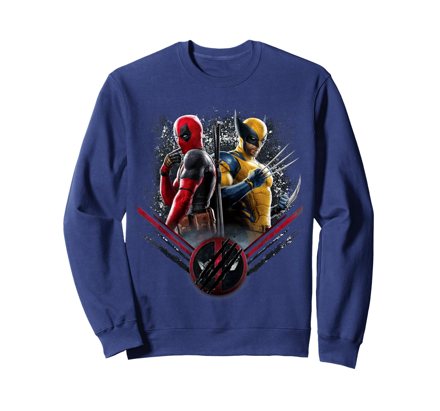 Marvel Studios Deadpool & Wolverine Side-by-Side Claw Icon T-Shirt